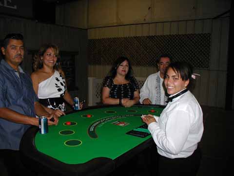 Blackjack at a Casino party in Phoenix, Arizona