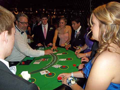 Fraternity casino party