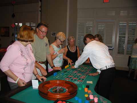retirement party Casino Night