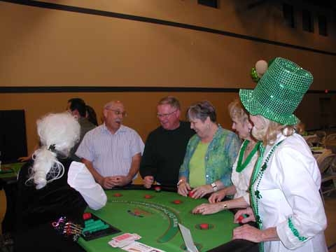 Casino Party for a Retirement Center