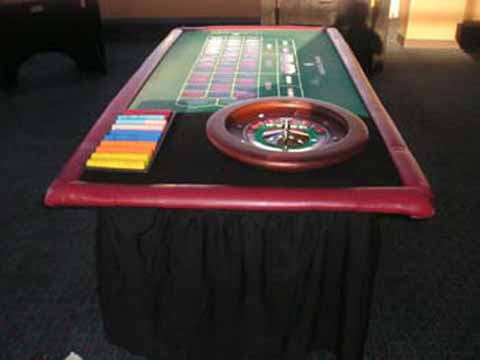 Roulette tables for rent